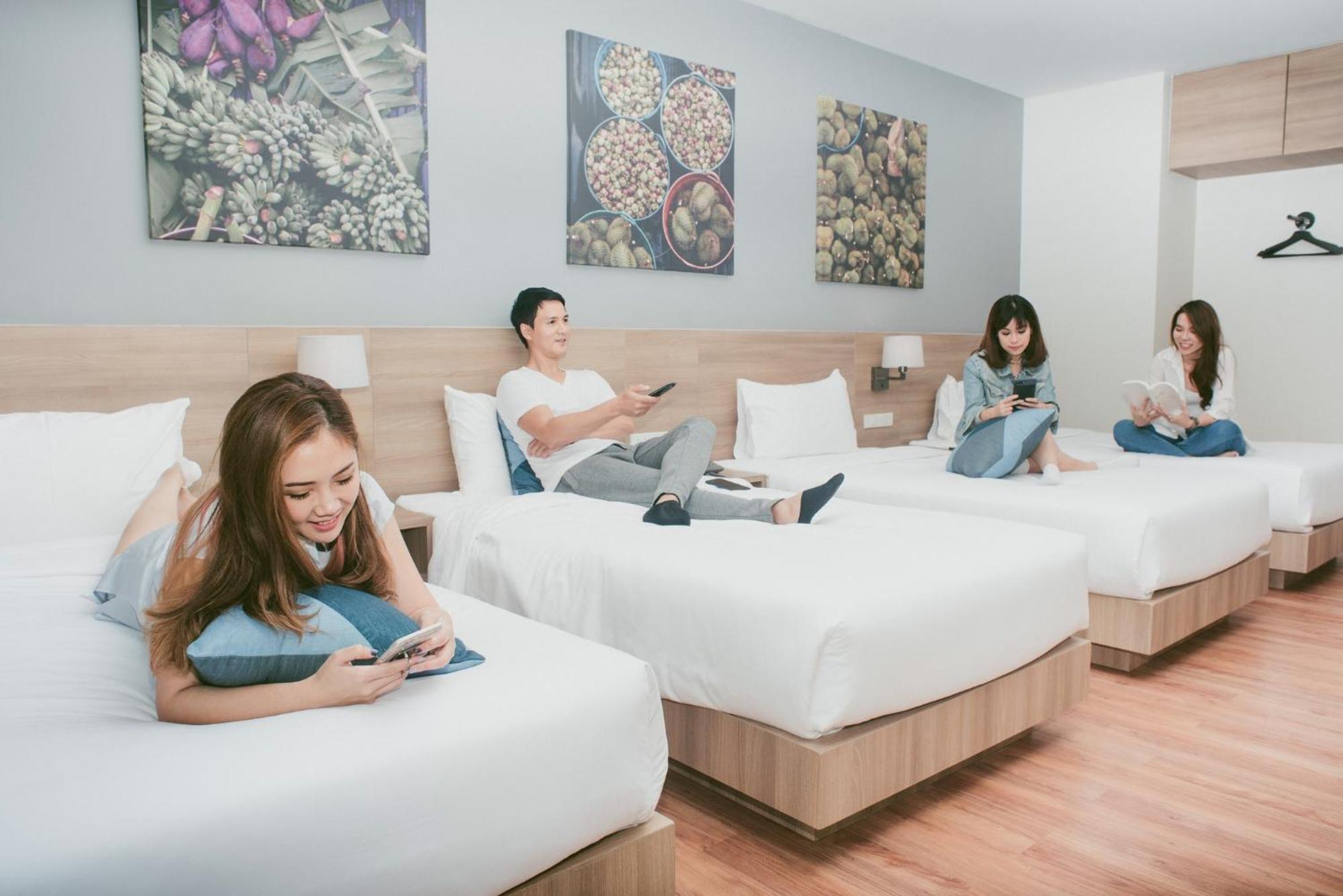 Blue Rabbit Hotel Chanthaburi Bagian luar foto