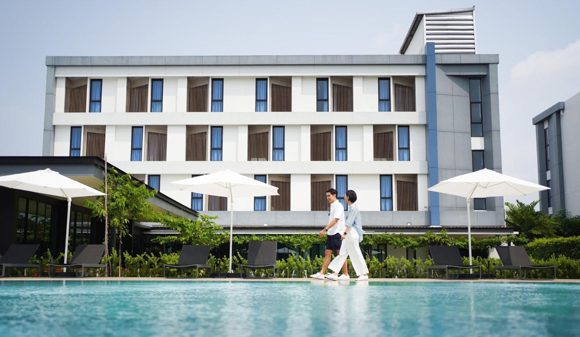 Blue Rabbit Hotel Chanthaburi Bagian luar foto